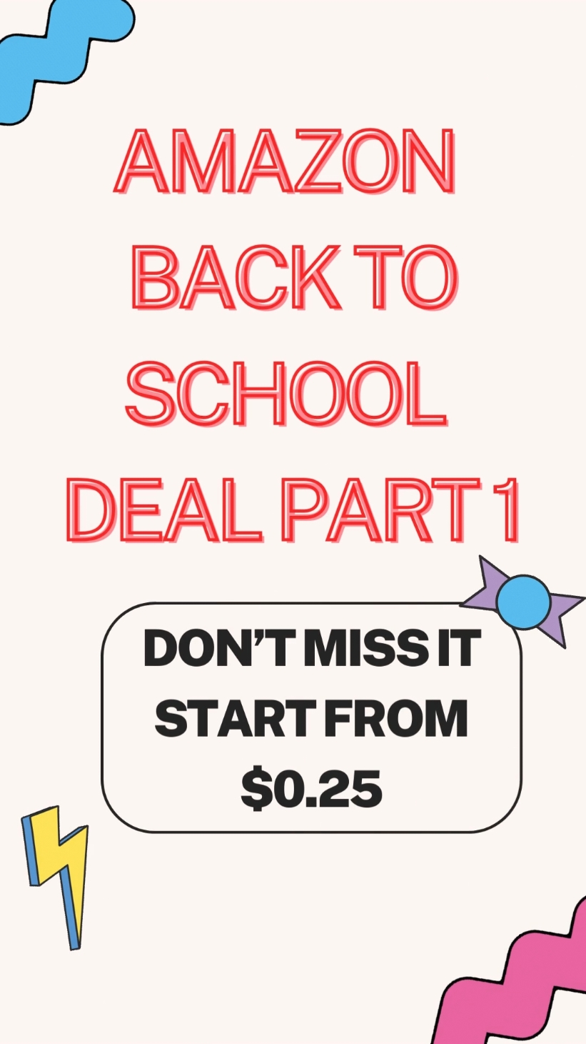 Lot good deals from Amazon for back to school. School start.soon don't wait last mins all link in bio for you easy to find! #amazondeals #amazon #deals #mikeofdeals #linkinbio #backtoschool2024 