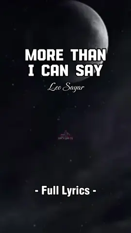 More Than I Can Say by Leo Sayer  #fyp  #foryou  #nhilgabtv  #karaokeduets  #fulllyrics🎤🎧🎸  #songvideo  #trending 
