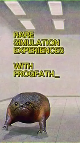Found Footage: Rare Simulation Experiences with FrogFather #holyfrogfather #frogfather #meme #Love #honest #truth #today #guide #mystical #fortune #foundfootage #recording #rare #simulation #experiences 