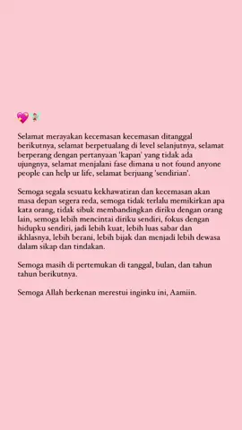 Semoga hal-hal baik selalu berdatangan💖