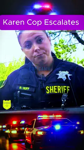 Karen Cop Escalates #police #speeding