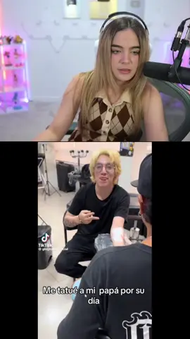Gloglo se tatua la cara de su papá 🤣 #glogloking #Staryuuki #staryuukiii #peru🇵🇪 #peru (Staryuuki en twitch)