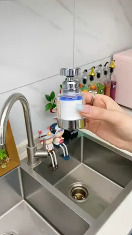 Đâu lọc nước tại vòi Sawa tăng áp với cổ xoay 360 độ #daulocnuoctaivoi #daulocnuocsawa #daulocnuoc 