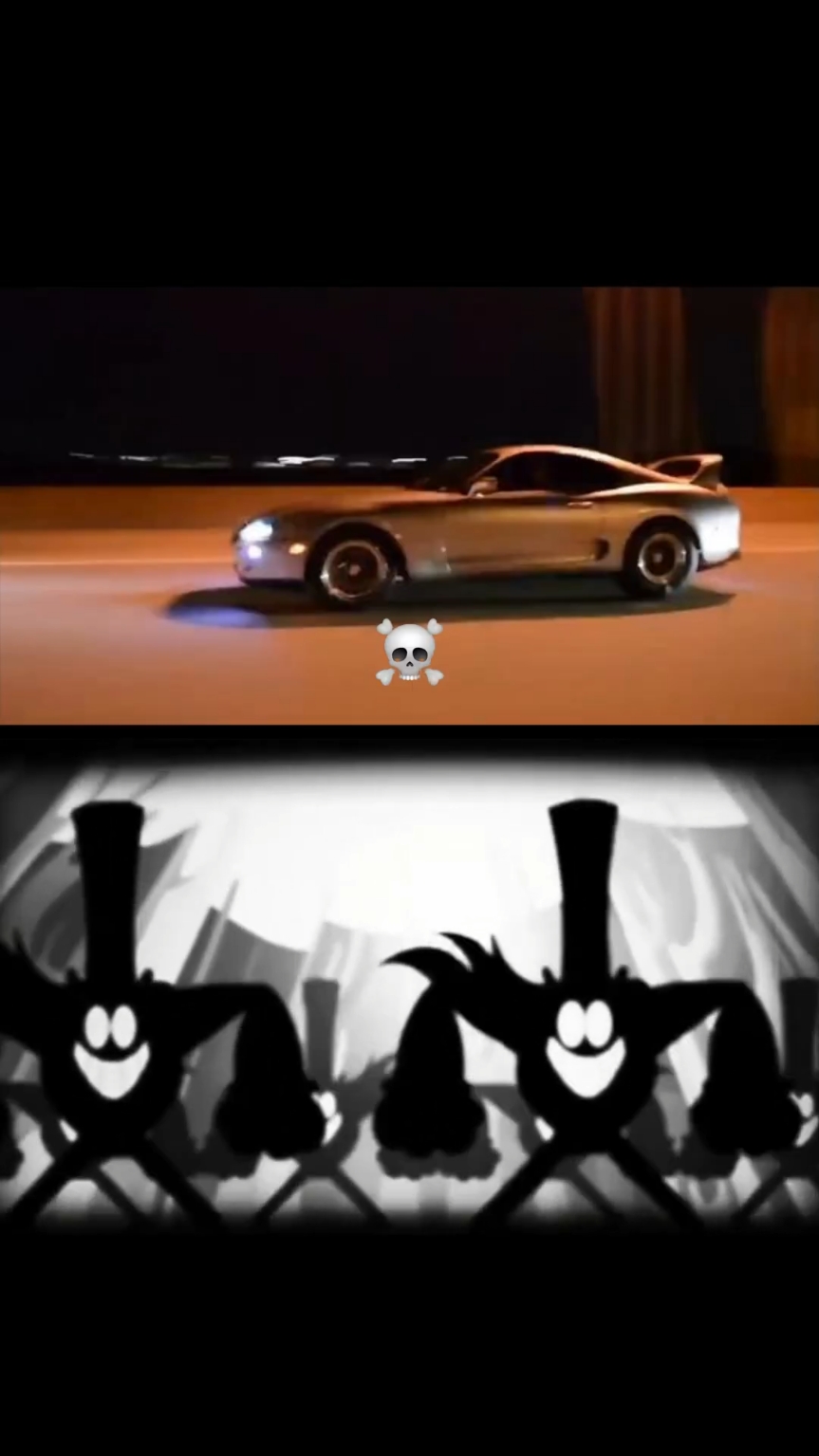 Mustang accepted defeat when he saw the Supra #supra #ratatata #mustang #edit #cars #cartok #tiktok #fyp #fypシ #viral 