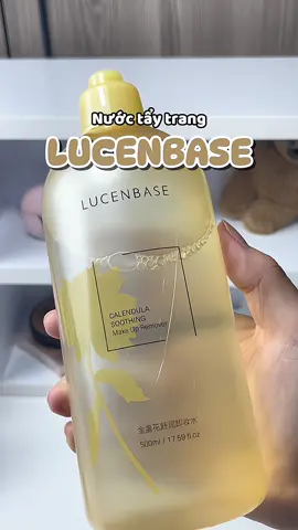Quá mê tẩy trang nhà này lun rùi 🫶🏻🤤 #nuoctaytrang #lucenbase #taytranghoacuc #skincare #skincareroutine #reviewlamdep #trending #xuhuong #fyp #xh #beauty #foryou 