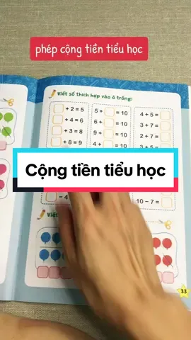 Cách mình dạy con làm phép cộng có ô trống#thuytichcuclatoi #donghanhcungcon #toantientieuhoc 