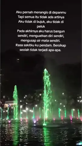 Seperti berjuang sendiri.. 
