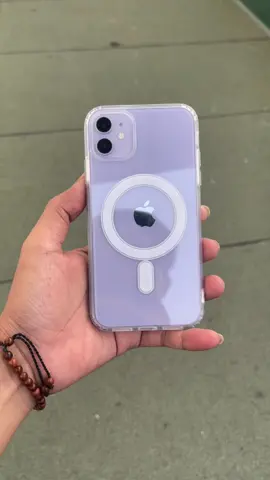Iphone 11 purple x magsafe clear #caseiphone #casingiphone #caseiphone11 #rekomendasicaseiphone 