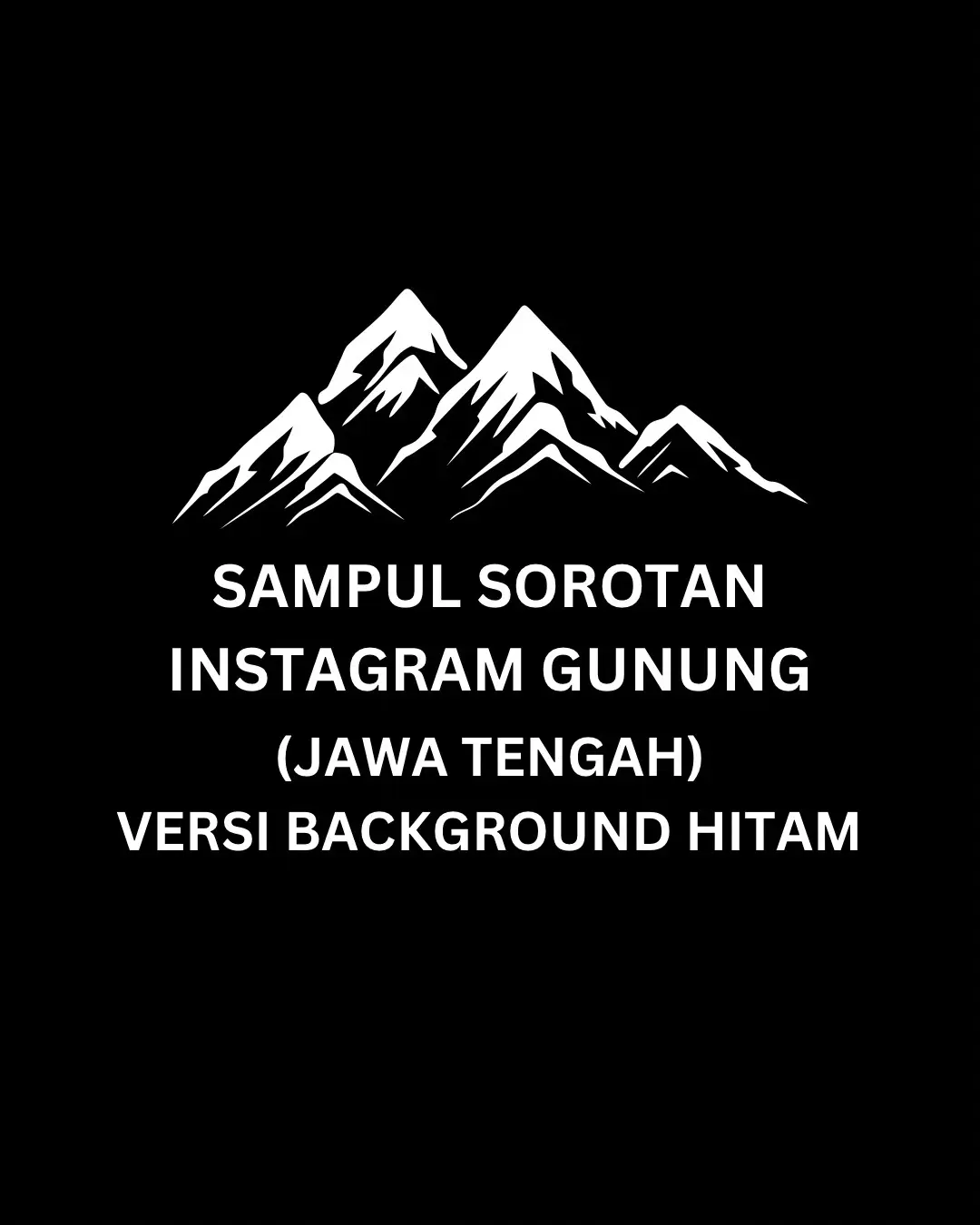 Nih yang req background hitam kemaren, jangan lupa follow ya 🤣 #pendakigunung #pendakiindonesia #gunungindonesia #merbabu #merapi #lawu #sindoro #sumbingmountain #slametmountain #praumountain #gunungandong 
