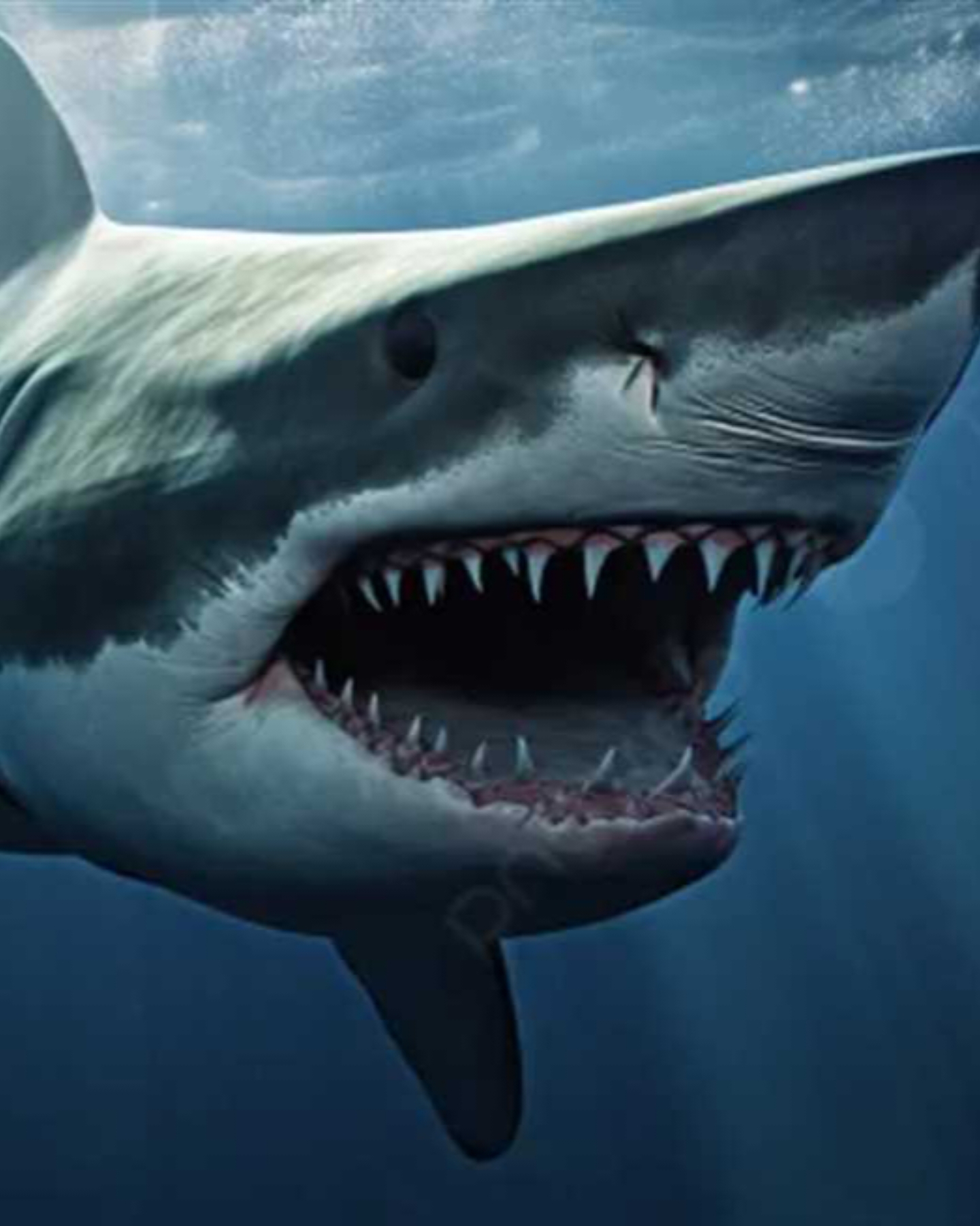 The nearest shark video is terrifying. ؟🦈 #tiktok #fypage #fyp #wow 