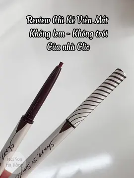 ✍🏿Chì kẻ mắt KHÔNG LEM - KHÔNG TRÔI Sharp So Simple Waterproof Pencil Liner 0.14g #mypham #makeup #Eyeliner #chinhhang #clio #xuhuong 