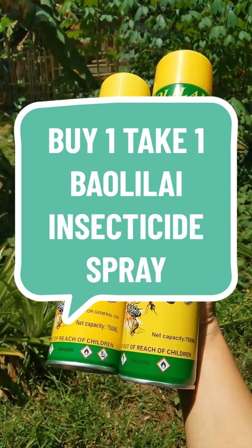 BUY 1 TAKE 1 BAOLILAI SPRAY ✨ MUST HAVE LALO NA TAG ULAN AT DUMADAMI ANG MGA LAMOK. #baolilai #baolilaiinsectkiller #baolilaispray #mosquitoinsectkiller #insectkiller #musthaves #fyp #fyyyyyppppppppppppppp #foryou 