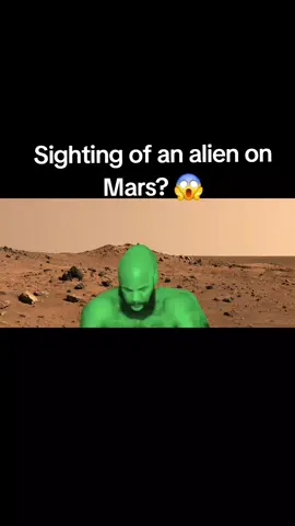 sighting of an alien on mars😱? #mars #alien #nasa #yesking #kikanproduction #andriimatviitaras👑 #perte #viral #fypシ #fyp 