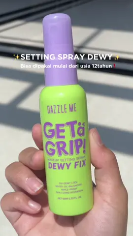 Bisa dipakai usia berapa setting spraynya?🫣 #settingspray #makeup #getagripsettingspray 