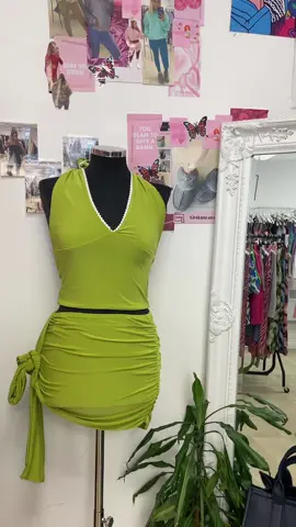 Green is the new black 💚 Shop the link xx #fyp #fashion #LivsLuxe #Summer #outfit 