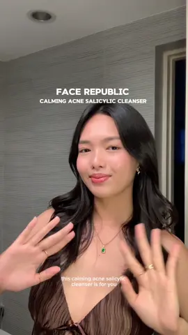 this cleanser >>> @Face Republic Philippines ☘️ @Face Republic Official  #facerepublic #facerepubliccleanser #acnecleanser #acneproneskin 