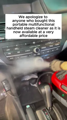 Car Steam Cleaner #viral #lavar #fyt #paratii #carros #interior #productodelimpieza #cleaning  