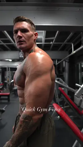 Quick Gym Fixes ✅ For your dream body, check out our new and improved Power Workout Program 💪🏻 Link in bio ⬆️ #sports #GymTok #gymmotivation #Fitness #workout  #viralvideo #viral #bodybuilding #bodybuilder