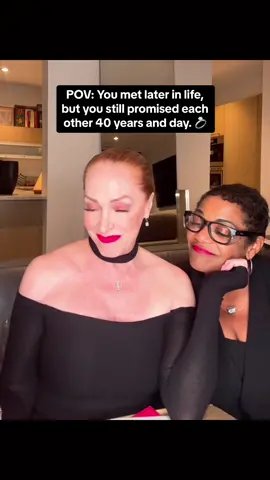 Just a couple of forevers. 🖤🤍 #wlw #lovewins #tracieandcheryl #wifetalk #forever #tcfam