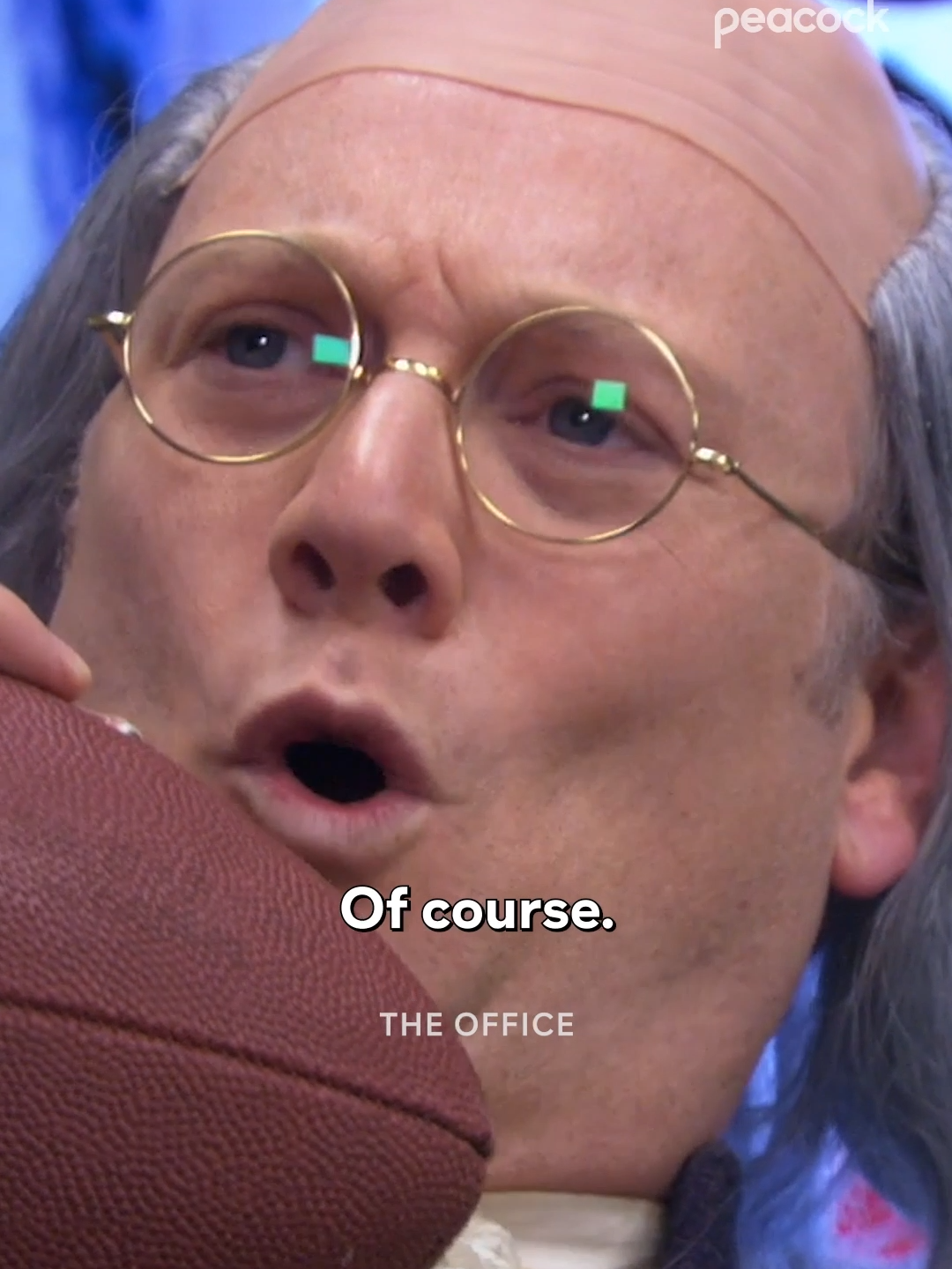 Hands up who thinks it's the real Benjamin Franklin? 🙌 #TheOffice #DwightSchrute #CreedBratton #Pranks