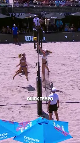 Partners ➡️ Rivals ➡️ Partners ➡️ Olympics Kelly Cheng breaking down the game of Sara Hughes, now partners in the 2024 Paris Olympics. #beachvolleyball #volleyball #fyp