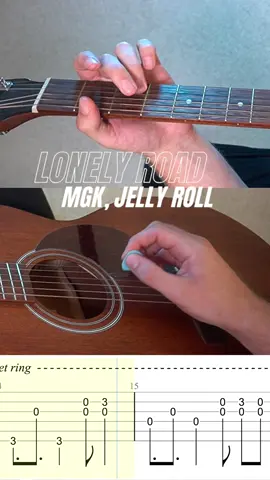 mgk, Jelly Roll – Lonely Road 🤠 #mgk #machinegunkelly #guitar #guitaristsofinstagram #guitarist #guitarcover #guitarsolo #guitarsdaily #guitarlife #guitarplayer #guitarriff #acousticguitar #guitaristsoftiktok #guitartok 