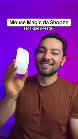Comprei o Mouse Magic da Shopee ✅ #tecnologia #setup #comprasonline #unboxing 
