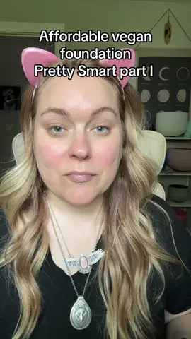 Yay cheap vegan foundation #prettysmart #vegan #foundation #makeup #makeuptransformation #vegantiktok #crueltyfree #veganmakeupproduct #makeuptips #skincare #walmart 
