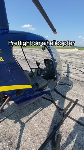 Preflight on a Helicopter! 