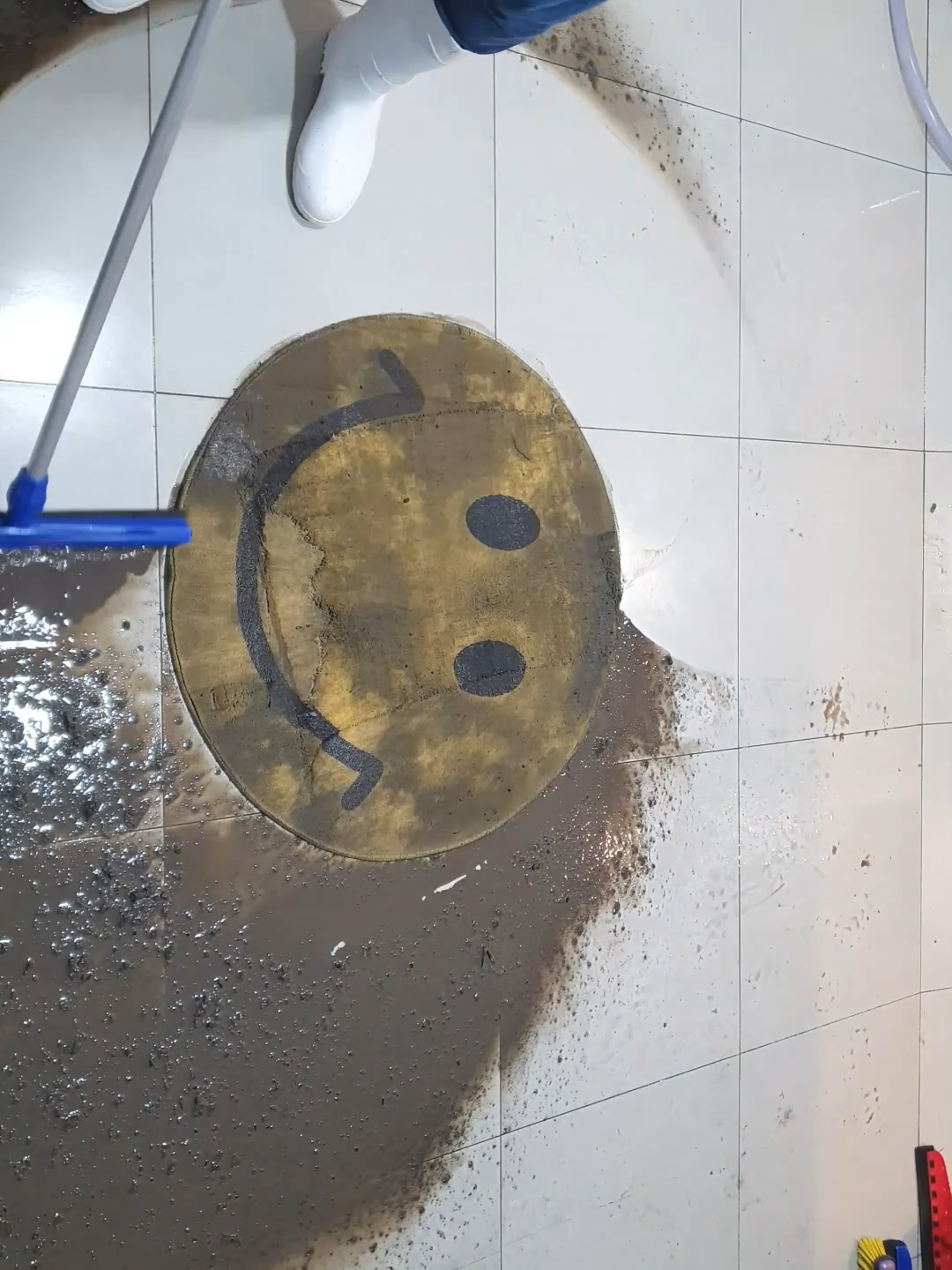 Cleaning Dirt From SMILE Carpet - ASMR Rug cleaning #cleaning #ASMR #asmrsounds 