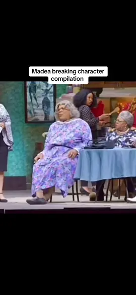 my favorite thing about the plays are when he breaks character🤣🤣 #tylerperry #madea #madeaplays 