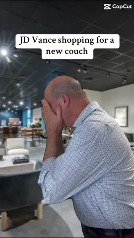 JD Vance shopping for a new couch. #jdvance #jdvanceisadouche #couch #jdvancecouch #trumpvance2024 #election2024 