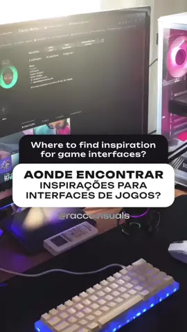 Dois sites que vão te ajudar a ter inspirações para criar interfaces para games. Neles você encontra capturas de tela da interface de diversos jogos! Two sites that will help you have inspiration to create interfaces for games. In them you will find screenshots of the interface of several games! Site 1: INTERFACEINGAME.COM Site 2: GAMEUIDATABASE.COM Me siga para mais dicas. Follow for more tips. #uitip #ui #tips #gamedesign #design #interface #sitedesign #gameinterface #webdesign #instagramhacks #creativecontent #contentcreator 