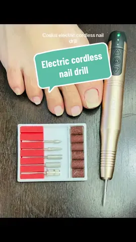 Coslus electric cordless nail drill #nails #nail #DIY #naildrill #nailfile 