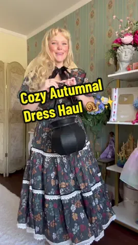 Romantic Autumn dress haul 🍂✨ ( Gifted) THIS WEEK ONLY use discount code 15travelmomoirs to save 15% off your order from Jessakae @jessakae  Code is valid only from July 19th - Aug 2nd (affiliate code. Thank you for helping to support my content 🫶☺️) I’m ready to move into my witchy cottage and drink tea and read books all day. Anyone want to come with?? 🤭🐌✨ Thank you kindly to Jessakae for theses gifted products to share with my audience  🐌 what I’m wearing 🐌 🐌 Witchy Cauldron purse and Cottage Witch hat (ad pr) La Femme En Noir @La Femme en Noir  🐌 Red Claddah Ring (ad pr) bijou Limon @Bijou Limon Jewelry  🐌 Corset by what Katie did @What Katie Did  🐌 Black slip is thrifted vintage . . . . . #Autumndress #Crispfashion #Harveststyle #Autumnstyle #Fallfashion #Falldresses #Autumnoutfits #Seasonalstyle #Fallwardrobe #Autumnwear #Cozydresses #Falltrends #Witchyfashion #Covencouture #Sorceressstyle #Paganfashion #Spellboundstyle #Witchstyle #Magicoutfits #Witchwardrobe #Practicalmagic #Witchy #Witchhat #Blackdresses #Dresslover #Noirdress #Blackdress #Salemmassachusetts #Witch #Dress 
