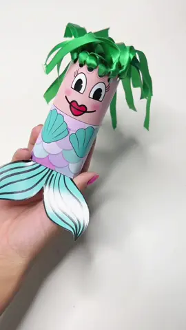 Iara reciclavel, corre para a rede vizinha para ter esse arquivo  #recreacaoaquarelaa #folclore #ideiasparaeducacaoinfantil #lendas #DIY 