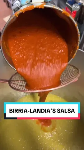 homemade salsa is done *right* at @Birrialandianyc❗️😍