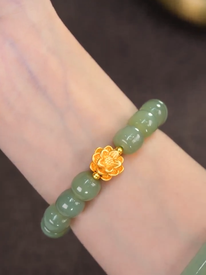 VÒNG TAY LIÊN HOA Mang lại bình an, hóa giải điềm xấu . Đầu năm đeo cả năm may mắn, bình an