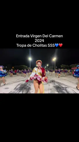Entrada Virgen del Carmen 2024 💙❤️ @Caporales San Simón Sucre   Gracias Hermosa Santa Cruz! Amamos muchoo😍 #sansimonsucre💙❤ #virgendelcarmen #santacruzdelasierra🇳🇬 #caporales #sansimon🔴🔵 #bolivia🇧🇴 