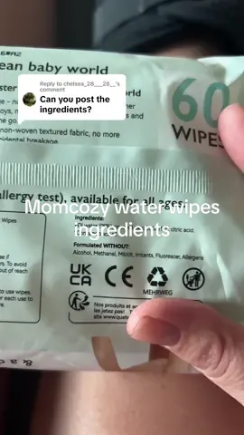 Replying to @chelsea_28___28__ citric acid helps to maintain ph balance. I hope this helps! It’s only 3 ingredients and all safe for baby#babywipes #babymusthaves #tiktokshopdeals #momtiktok #momcozy #babyregistry #babyregistrymusthaves 