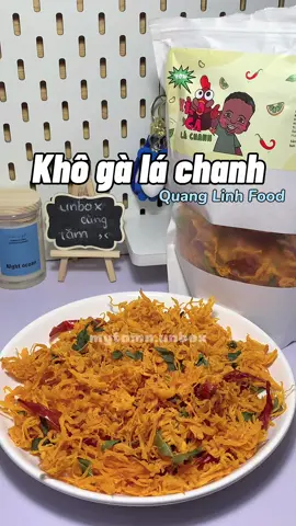 Chưa Tết mà đã thèm khô gà Quang Linh Food rùi í😋#xuhuong #unboxing #fyp #khoga #khogalachanh #quanglinhvlog #quanglinhfood 