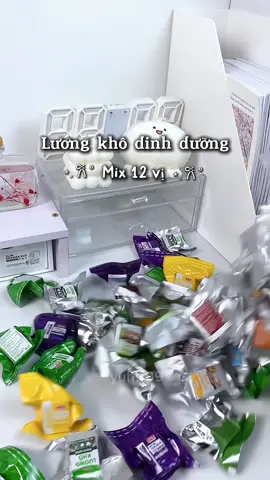 Lương khô dinh dưỡng mix 12 vị #unbox #unboxing #luongkho #luongkhomini #luongkhomix #luongkhomixvi #luongkhomix12vi #luongkhodinhduong #fucuco #sbt #xuhuong 