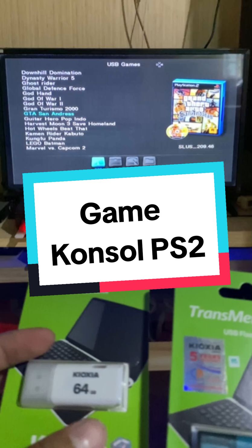 Flashdisk berisi game konsol PS2 yang Sudah Matrix ya, atau bisa juga digunakan dengan MC Boot.. silahkan di cek 0ut keranj4ng kuning #ps2games #gameps2 #playstation #playstation2  #ps2nostalgia 