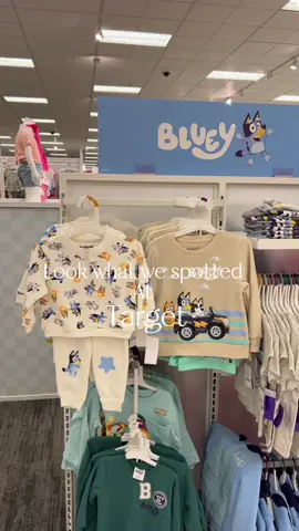 Share with a bluey fan!!!! 😍 new on the shelves at @target!!! #bluey #blueyoutfits #blueyfan #targetbluey #targetkidsection #targetkids #targetfinds #newattarget #thesisterdeals @Bluey 