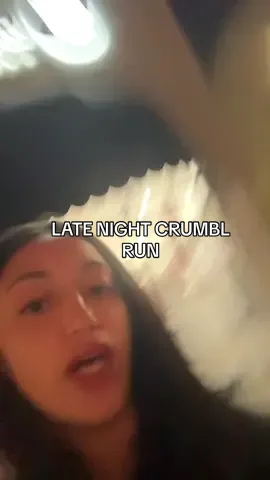 Failed mission but atlesst i got to meet some of u guys there #crumbl 