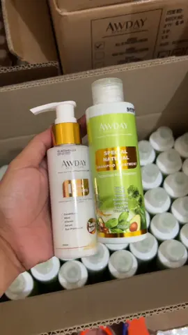 Buruan di cekout guys paket hemat awday hijau sama haircream nya !!