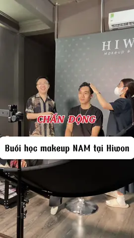 Buổi học chấn động tại Hiwon 😝 #teamhiwon #heheemakeup #makeupartist #makeupchuyennghiep #makeupsaigon #makeupquan1 #makeupnam #makeuptainha #daotaomakeupcanhan #xuhuong #viral #fyp 
