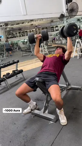 Checando si alguien  me vio 😳 Me lesione el hombro dos semanas 🤒 #gymfails #pressincliando #inclinepress #gym #Fitness #gymtokespañol #fail 