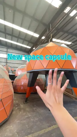 New space capsule #tinyhouse #spacecapsule #starryroom #mobilehome #homestay #tinyhousetour #foryou #starry 