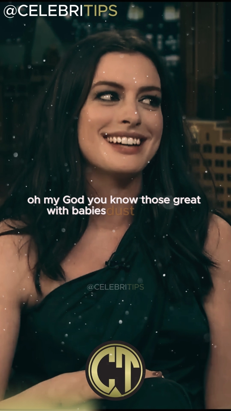 Anne Hathaway on her son's 1st birthday! #fyp #explore #annehathaway #jimmyfallon #birthday #viral #funny #fypage #interview #talkshow #fyppppppppppppppppppppppp 